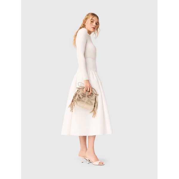 Maje Skirt Parisian Accessible Luxury Clothing at Coveti