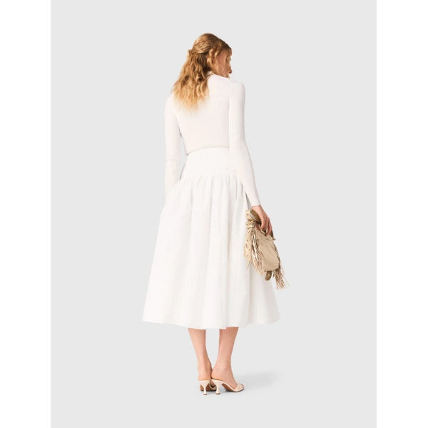 Maje Skirt Parisian Accessible Luxury Clothing at Coveti