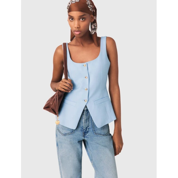 Maje Jacket Parisian Accessible Luxury Clothing at Coveti