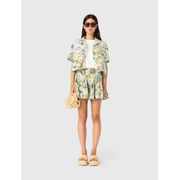 Maje Shirt Parisian Accessible Luxury Clothing at Coveti