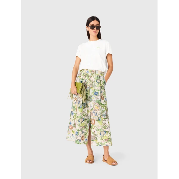 Maje Skirt Parisian Accessible Luxury Clothing at Coveti