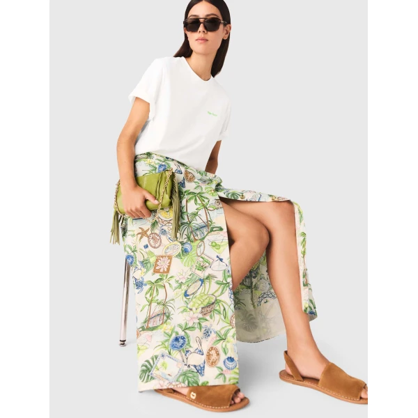 Maje Skirt Parisian Accessible Luxury Clothing at Coveti