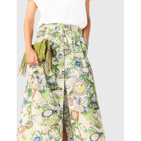 Maje Skirt Parisian Accessible Luxury Clothing at Coveti