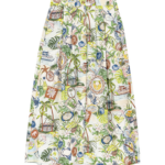 Maje-Printed-Maxi-Skirt-With-Shorts54446_nobg Maje Skirt Parisian Accessible Luxury Clothing at Coveti