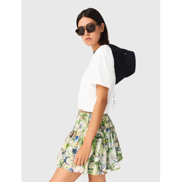 Maje Skirt Parisian Accessible Luxury Clothing at Coveti