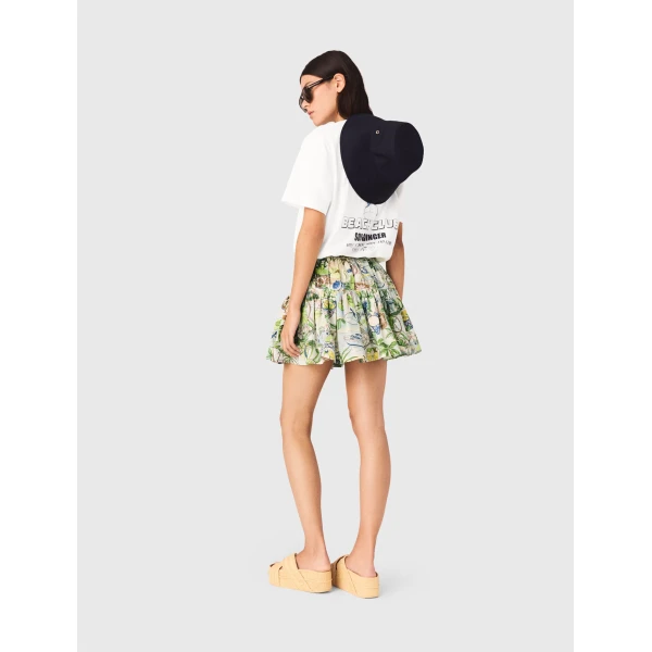 Maje Skirt Parisian Accessible Luxury Clothing at Coveti