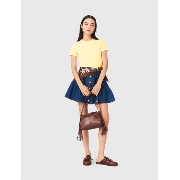 Maje Cardigan Parisian Accessible Luxury Clothing at Coveti