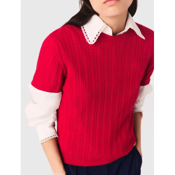 Maje Cardigan Parisian Accessible Luxury Clothing at Coveti