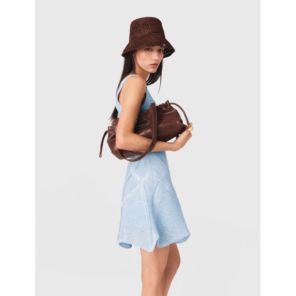 Maje Dress Parisian Accessible Luxury Clothing at Coveti