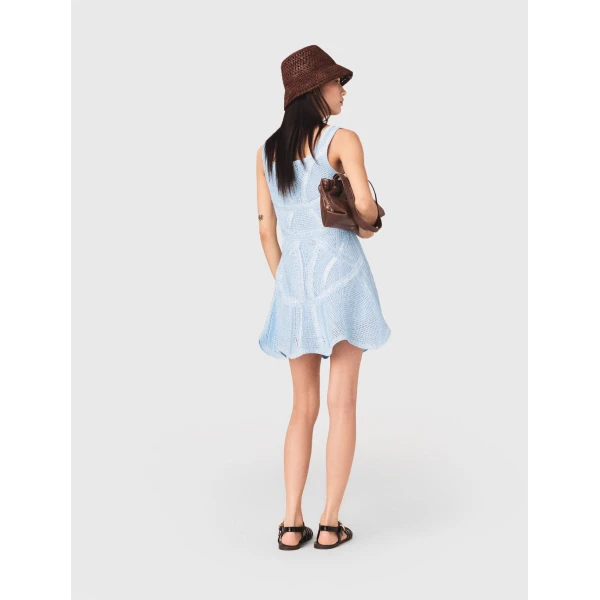 Maje Dress Parisian Accessible Luxury Clothing at Coveti