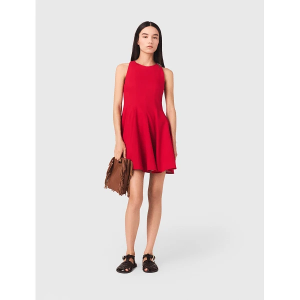 Maje Dress Parisian Accessible Luxury Clothing at Coveti