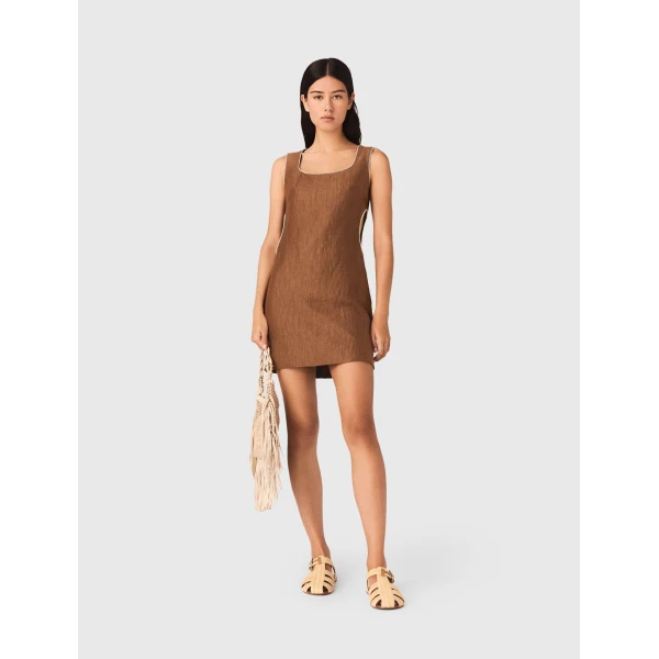 Maje Dress Parisian Accessible Luxury Clothing at Coveti