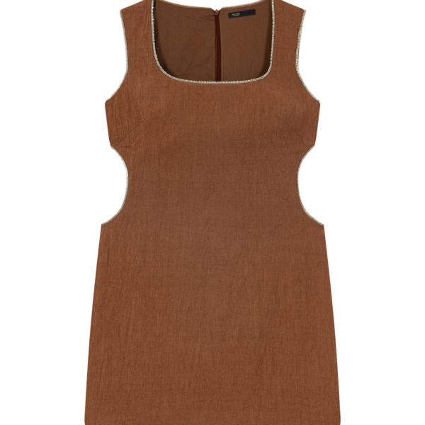 Maje Dress Parisian Accessible Luxury Clothing at Coveti