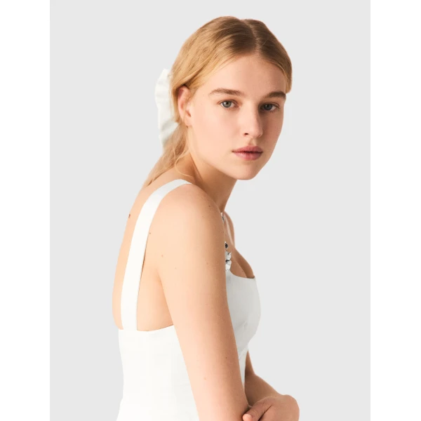 Maje Dress Parisian Accessible Luxury Clothing at Coveti