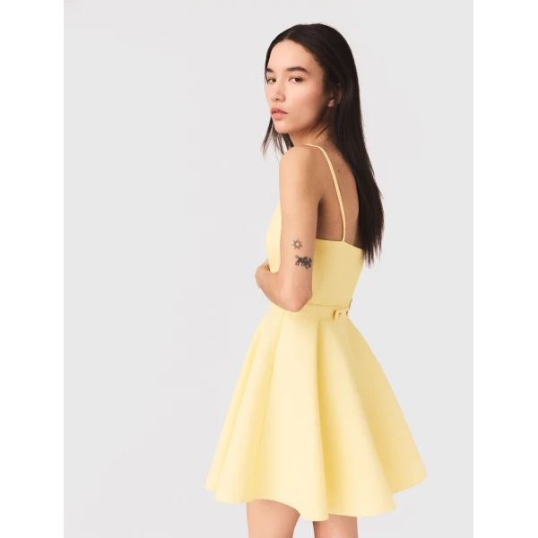 Maje Dress Parisian Accessible Luxury Clothing at Coveti