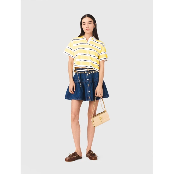 Maje Polo Parisian Accessible Luxury Clothing at Coveti