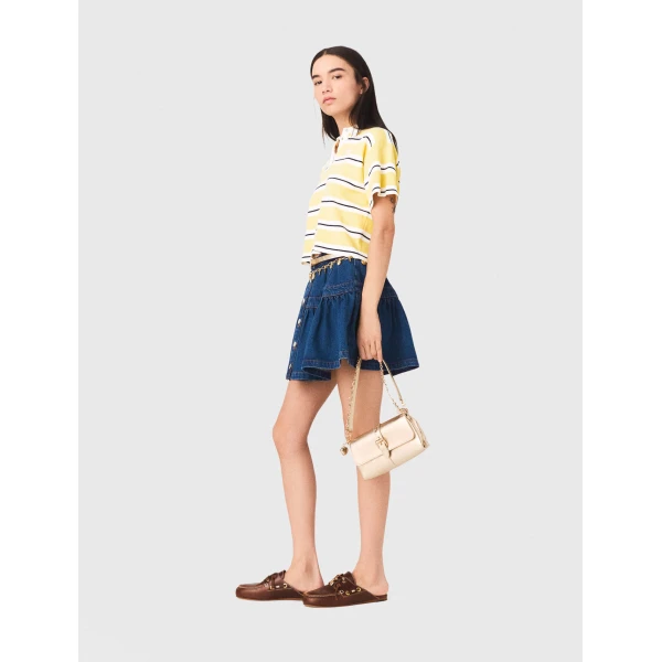 Maje Polo Parisian Accessible Luxury Clothing at Coveti