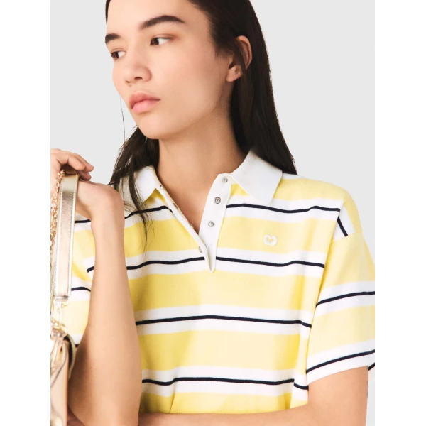 Maje Polo Parisian Accessible Luxury Clothing at Coveti
