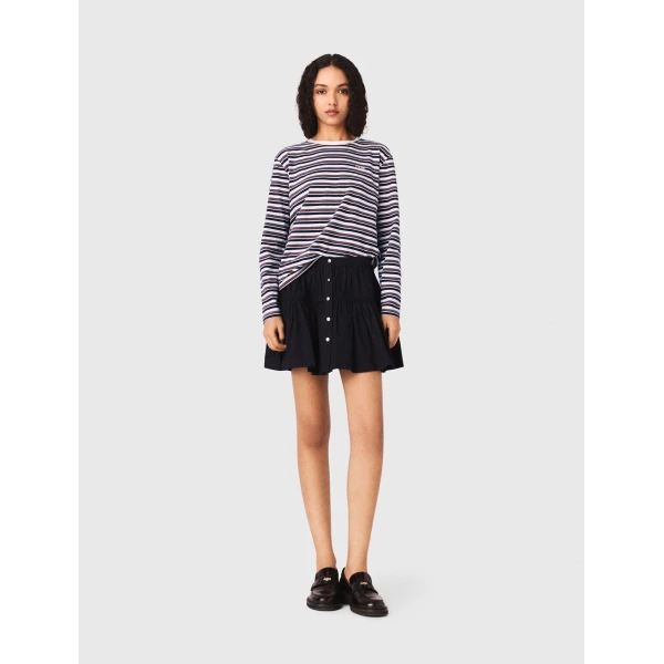 Maje T-shirt Parisian Accessible Luxury Clothing at Coveti