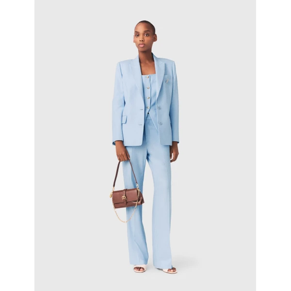 Maje Jacket Parisian Accessible Luxury Clothing at Coveti