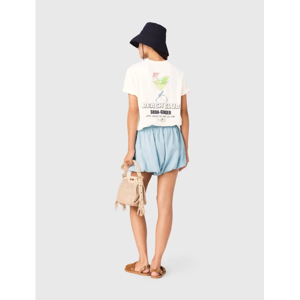 Maje T-shirt Parisian Accessible Luxury Clothing at Coveti