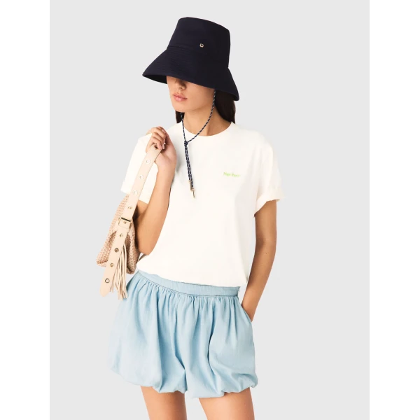Maje T-shirt Parisian Accessible Luxury Clothing at Coveti