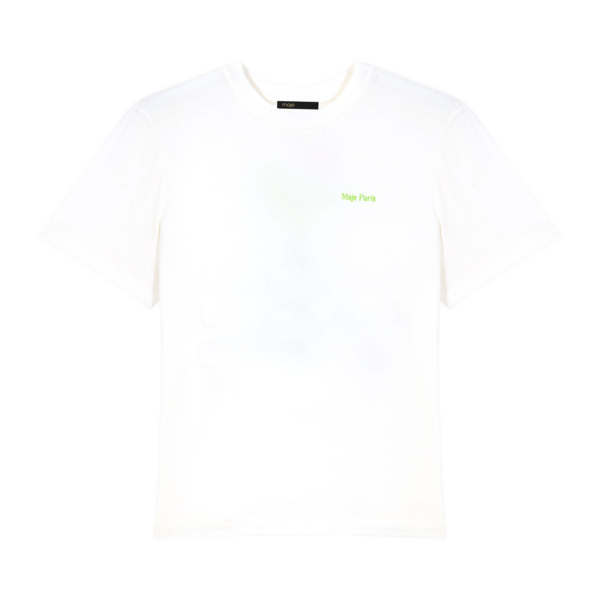 Maje T-shirt Parisian Accessible Luxury Clothing at Coveti