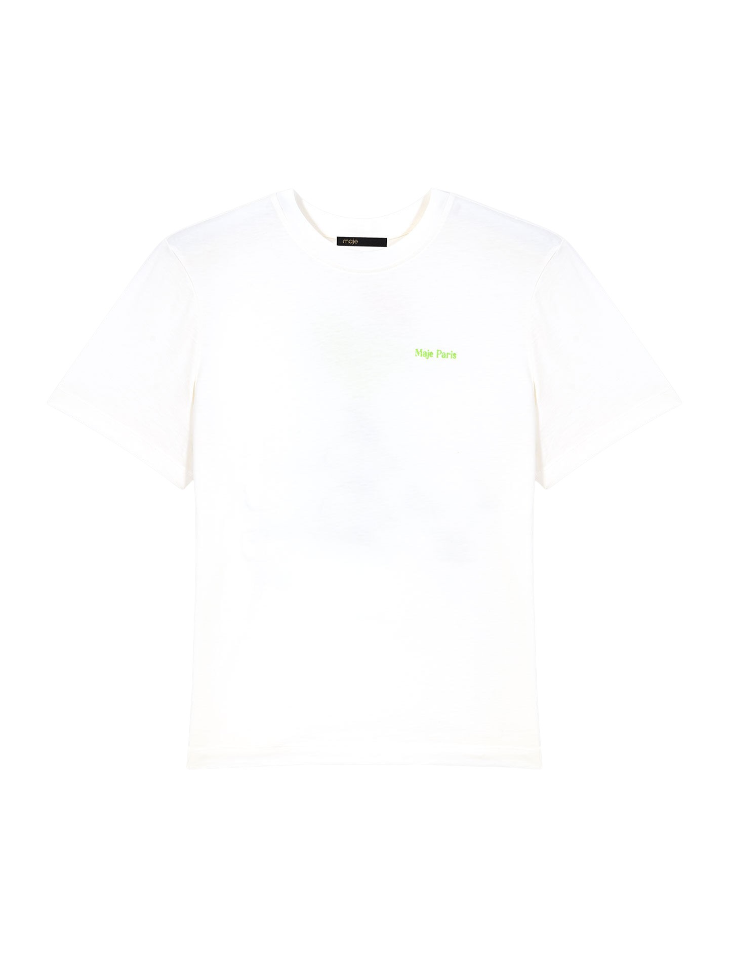 Maje-Summer-Print-T-Shirt11662_nobg Maje T-shirt Parisian Accessible Luxury Clothing at Coveti