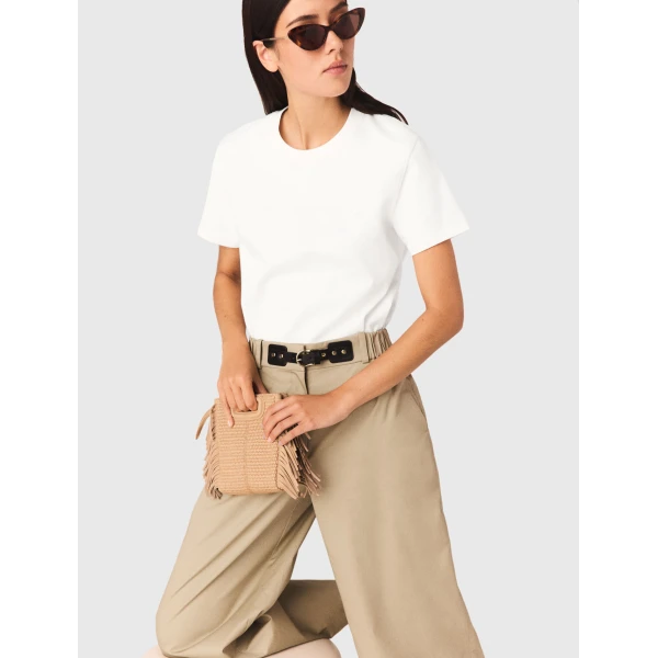 Maje T-shirt Parisian Accessible Luxury Clothing at Coveti