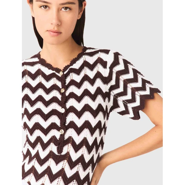 Maje Dress Parisian Accessible Luxury Clothing at Coveti