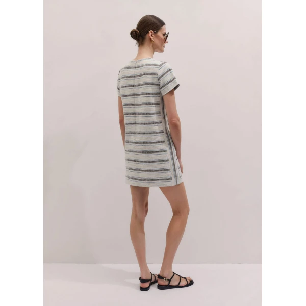 Me and Em A-Line Mini Dress
Textured Jersey Dress, view 3