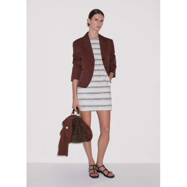Me and Em A-Line Mini Dress
Textured Jersey Dress, view 4