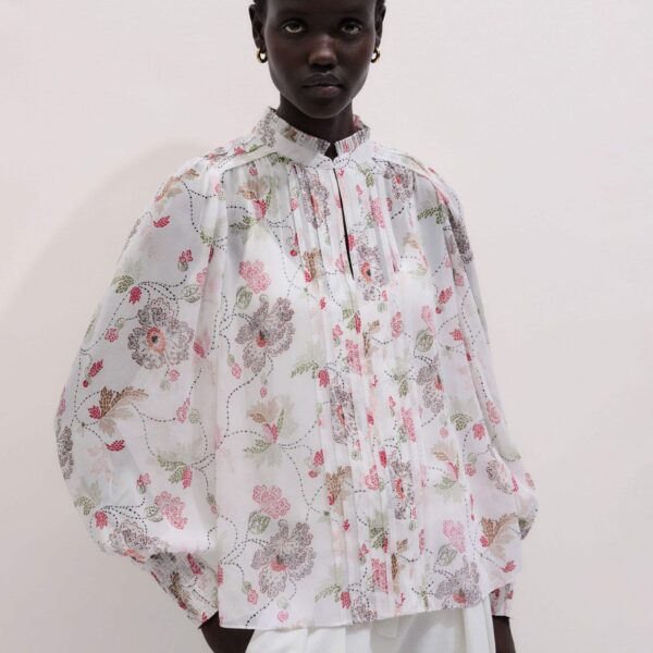 Matte Silk Crepe - Tops - Intelligent British Fashion at Coveti