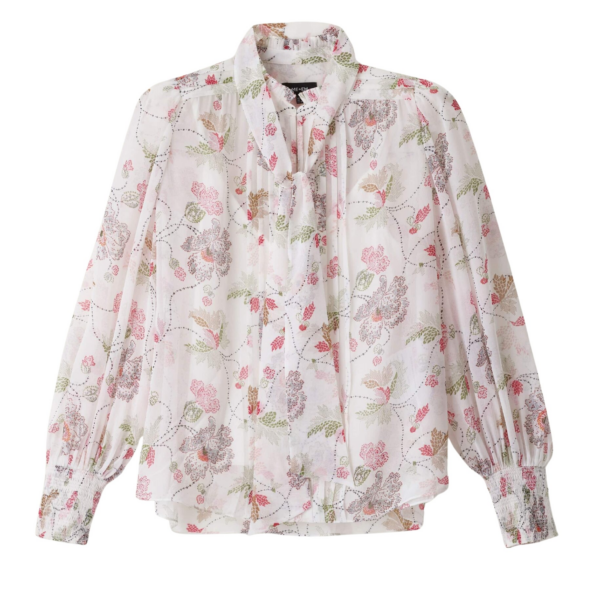 ME+EM Balloon Sleeve Blouse
