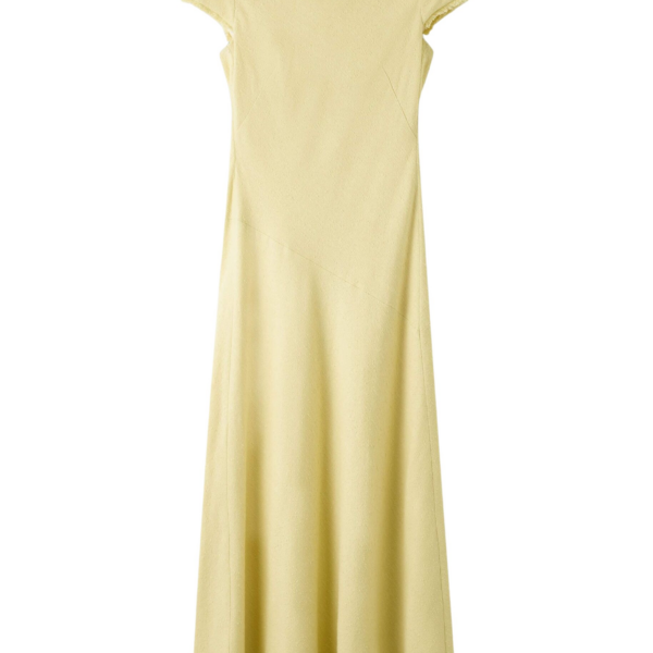 ME+EM Bias Cut Maxi Dress