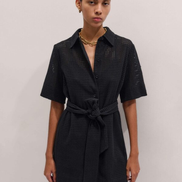 ME+EM Broderie Short Dress