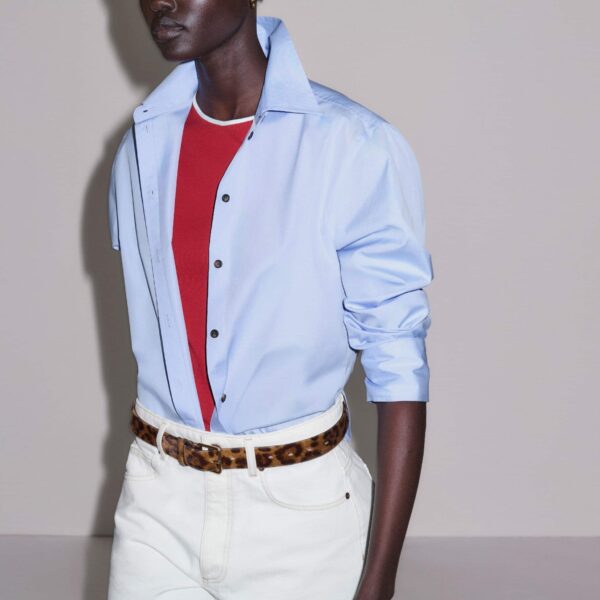 ME+EM Contrast Trim Slim Tee
