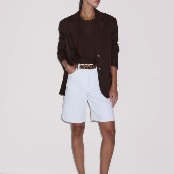 ME+EM Crochet Trim Crop Top