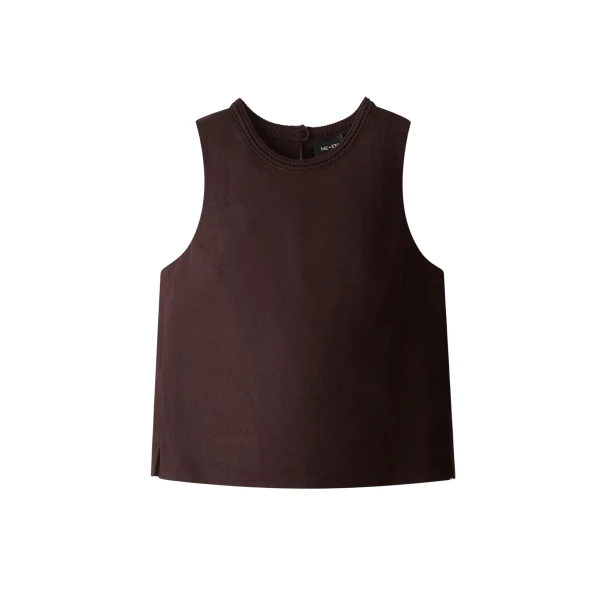 ME+EM Crochet Trim Crop Top