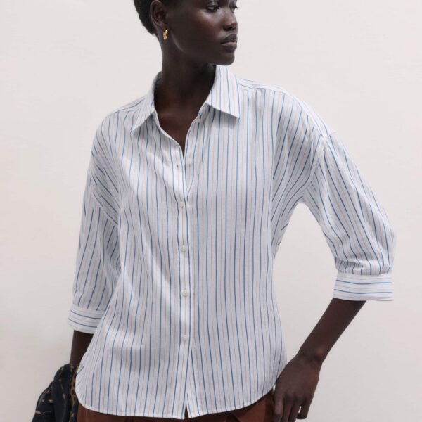 ME+EM Crop Sleeve Shirt