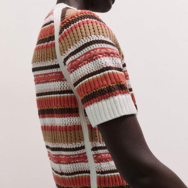 ME+EM Double Zip Knit Tee