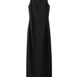 ME+EM Draped Full-Length Dress