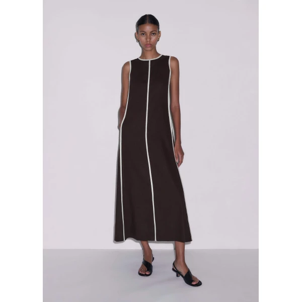 Me and Em Effortless Maxi Dress
Crease-Less Linen Dress, view 5