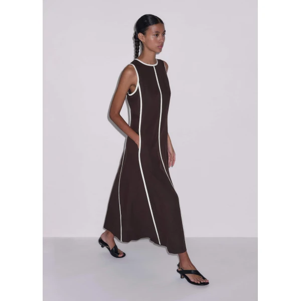 Me and Em Effortless Maxi Dress
Crease-Less Linen Dress, view 6