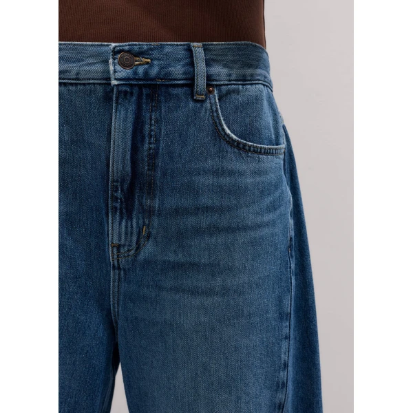 Me and Em Engineered Barrel Jean
Supersoft Denim, view 5