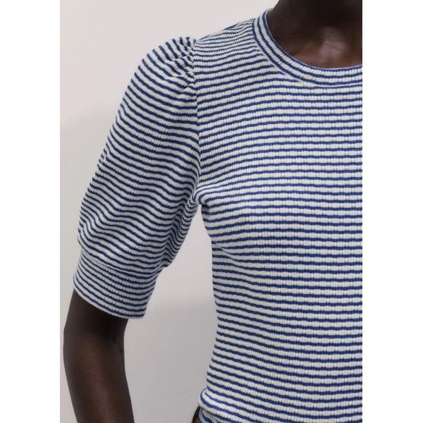 Me and Em Feminine Sleeve Tee
Textured Jersey Top, view 5