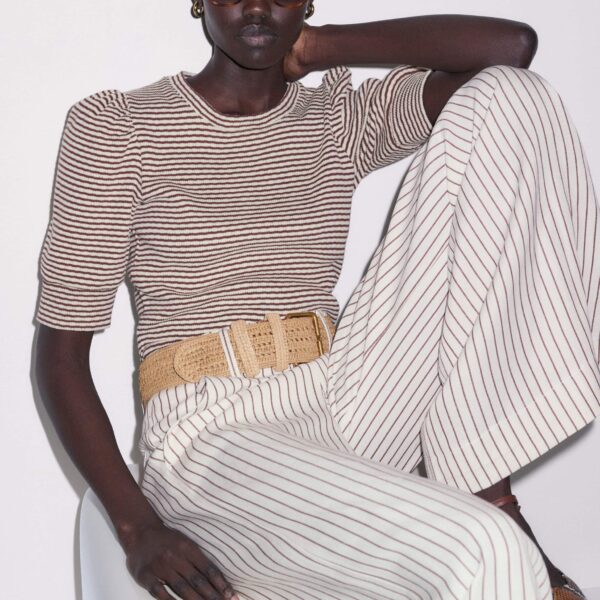 Textured Jersey - Tops - Intelligent British Fashion at Coveti