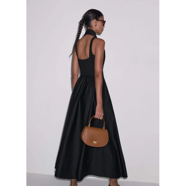 Me and Em Fit + Flare Maxi Dress
Jersey + Poplin Dress, view 3