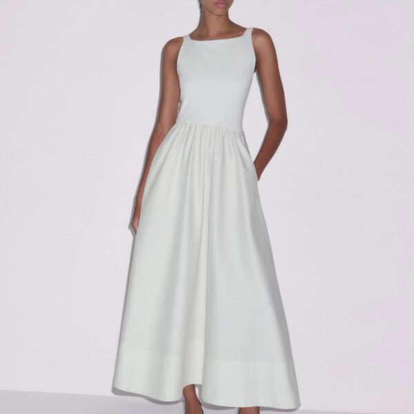 ME+EM Fit + Flare Maxi Dress