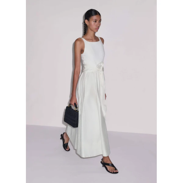 Me and Em Fit + Flare Maxi Dress
Jersey + Poplin Dress, view 6